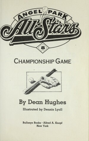 Cover of Championship Game #8