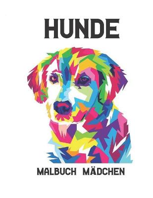 Book cover for Malbuch Mädchen Hunde