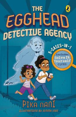 Book cover for The Egghead Detective Agency