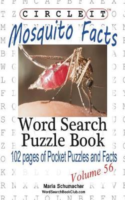 Book cover for Circle It, Mosquito Facts, Word Search, Puzzle Book