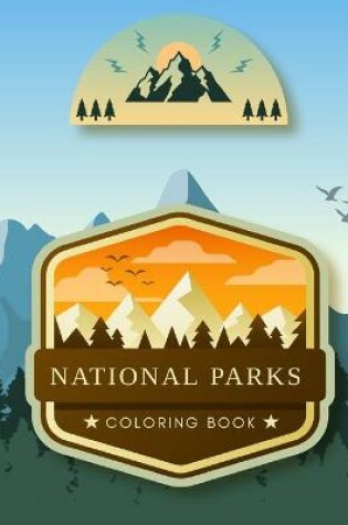 Cover of National Parks Coloring Book