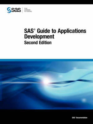 Book cover for SAS Guide to Applications Development, 2nd Ed.