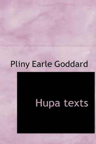 Cover of Hupa Texts