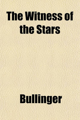 Book cover for The Witness of the Stars