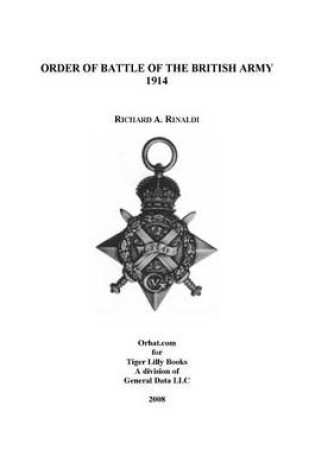 Cover of Order of Battle British Army 1914