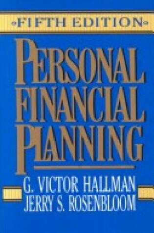 Cover of Personal Financial Planning