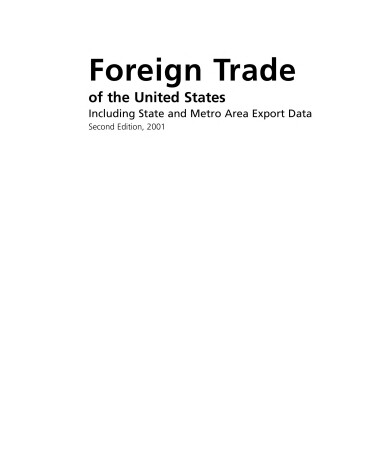 Book cover for Foreign Trade of the United States