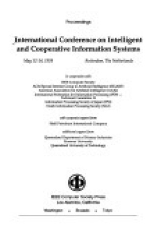 Cover of International Conference on Intelligent and Cooperative Information Systems