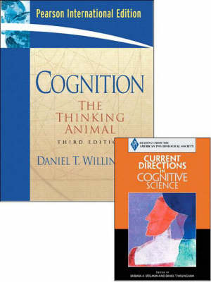 Book cover for Valuepack: Cognition: Thinking Animal PIE with Current Directions in Cognitive Science