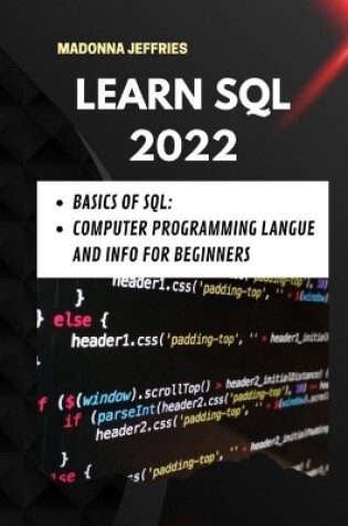 Cover of Learn SQL 2022