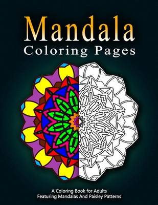 Book cover for MANDALA COLORING PAGES - Vol.6