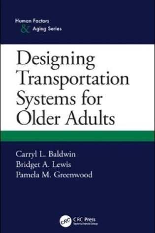 Cover of Designing Transportation Systems for Older Adults