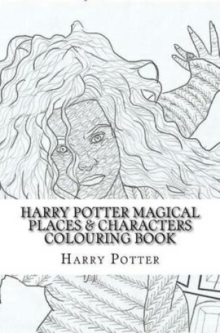 Cover of Harry Potter Magical Places & Characters Colouring Book