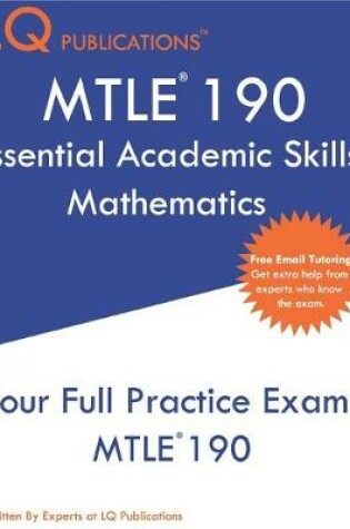 Cover of MTLE 190 Essential Academic Skills Mathematics