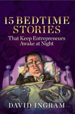 Book cover for 15 Bedtime Stories that keep Entrepreneurs Awake at Night