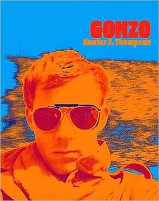 Book cover for Gonzo by Hunter S. Thompson