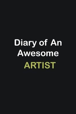 Book cover for Diary of an awesome Artist