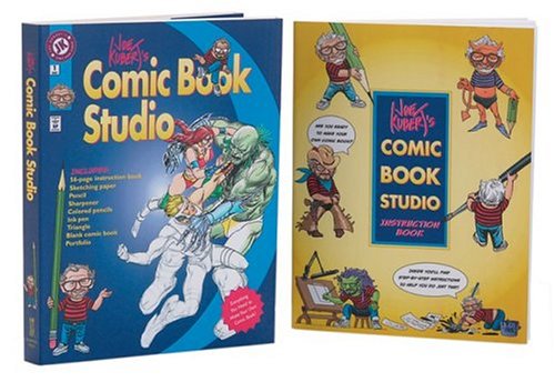 Book cover for Joe Kubert's Comic Book Studio