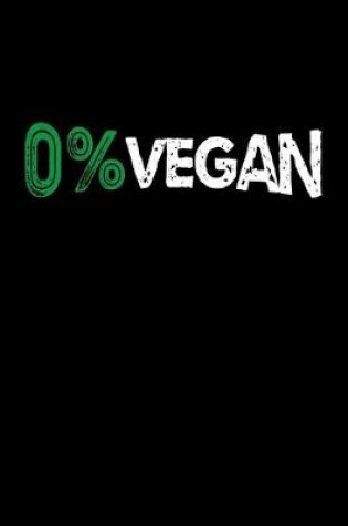 Cover of 0% Vegan