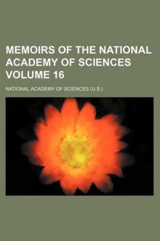 Cover of Memoirs of the National Academy of Sciences Volume 16