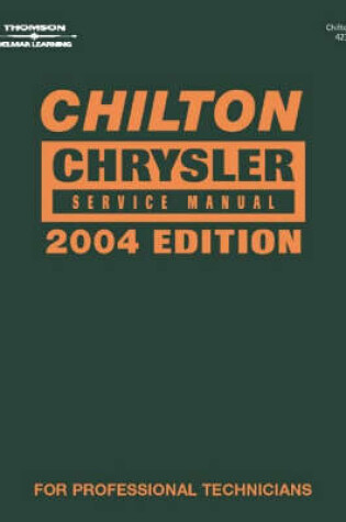 Cover of Chilton Daimlerchrysler Service Manual