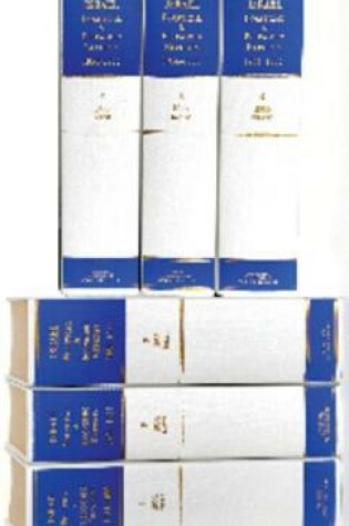 Cover of Israel Political and Economic Reports 1954-1955 6 Volume Set