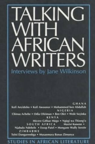 Cover of Talking with African Writers