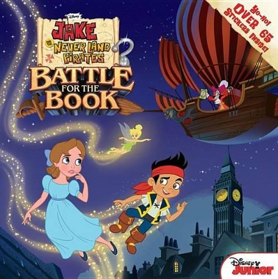 Book cover for Jake and the Never Land Pirates Battle for the Book