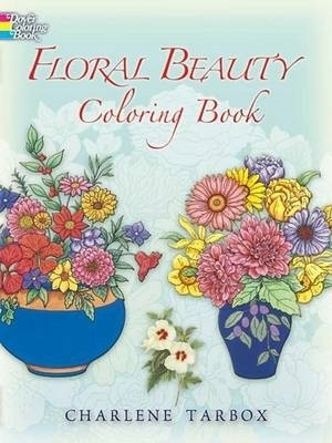 Book cover for Floral Beauty Coloring Book