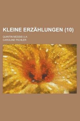 Cover of Kleine Erzahlungen (10)