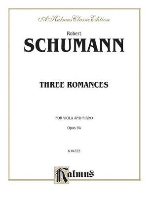 Cover of Three Romances, Op. 94