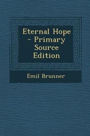 Cover of Eternal Hope