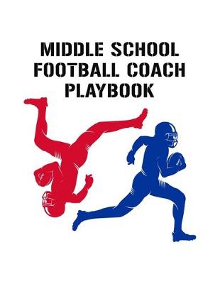 Book cover for Middle School Football Coach Playbook