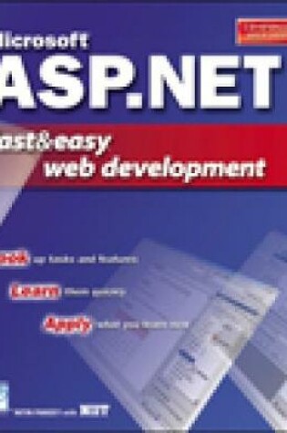 Cover of Microsoft ASP.NET Fast & Easy Web Development