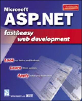 Book cover for Microsoft ASP.NET Fast & Easy Web Development