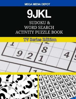 Book cover for 9JKL Sudoku and Word Search Activity Puzzle Book