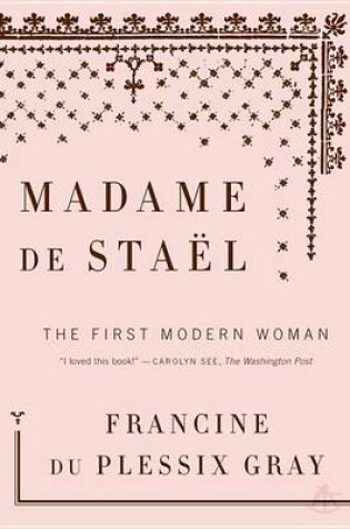 Cover of Madame de Stael