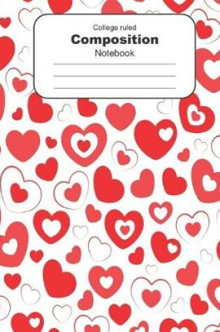 Cover of Heart Composition Notebook