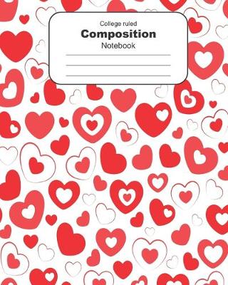 Book cover for Heart Composition Notebook