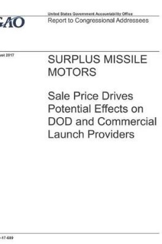 Cover of Surplus Missile Motors