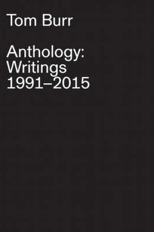 Cover of Anthology – Writings 1991–2015