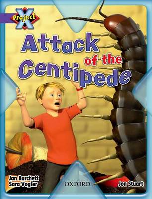 Book cover for Project X: Purple: Habitat: Attack of the Centipede
