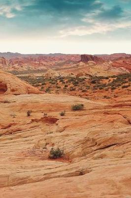 Book cover for Red Rocks The Valley Of Fire Las Vegas Notebook