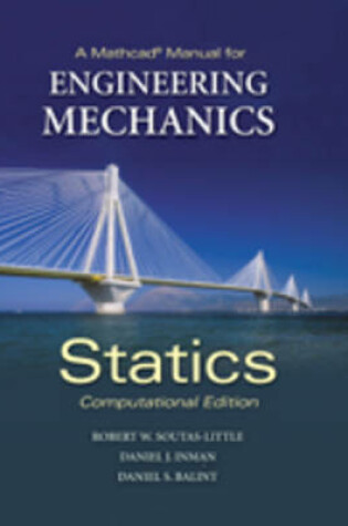 Cover of A MathCAD Manual for Engineering Mechanics: Statics - Computational Edition