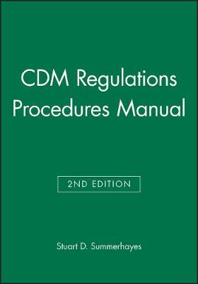 Book cover for CDM Regulations Procedures Manual 2e