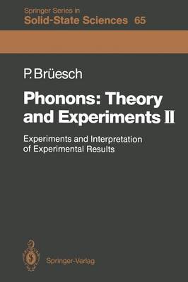 Cover of Phonons: Theory and Experiments II