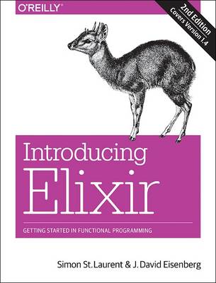 Book cover for Introducing Elixir, 2e