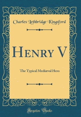 Book cover for Henry V