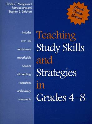 Book cover for Teaching Study Skills and Strategies for Grades 4-8