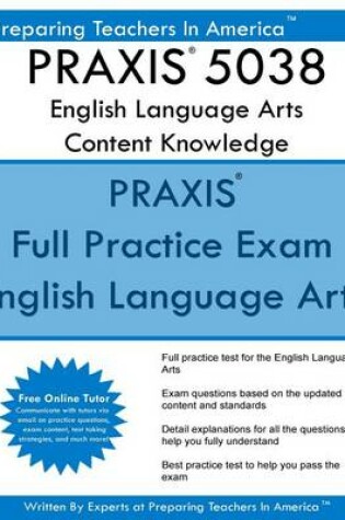 Cover of PRAXIS 5038 English Language Arts